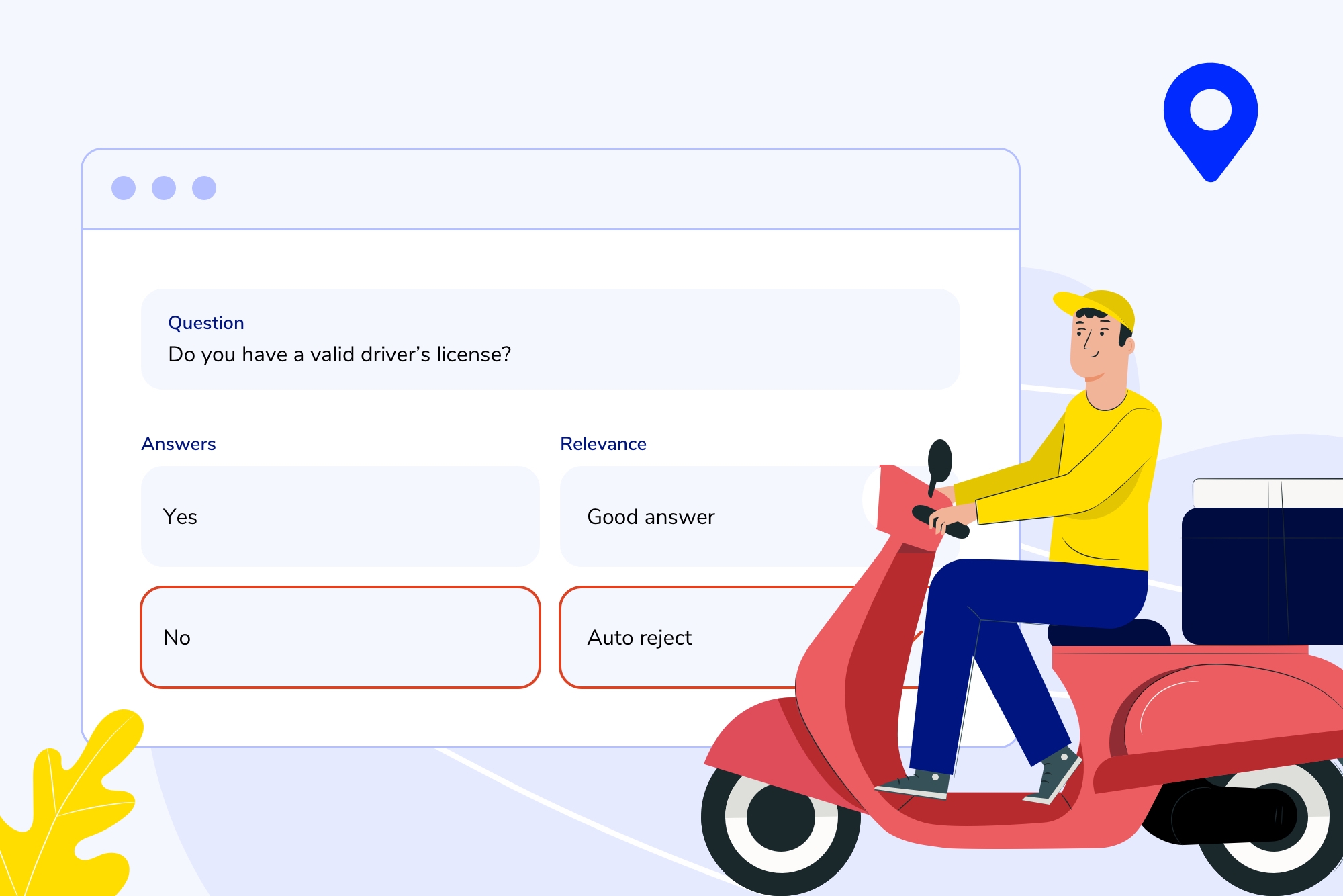 Eliminate Unqualified Candidates with Knockout Questions